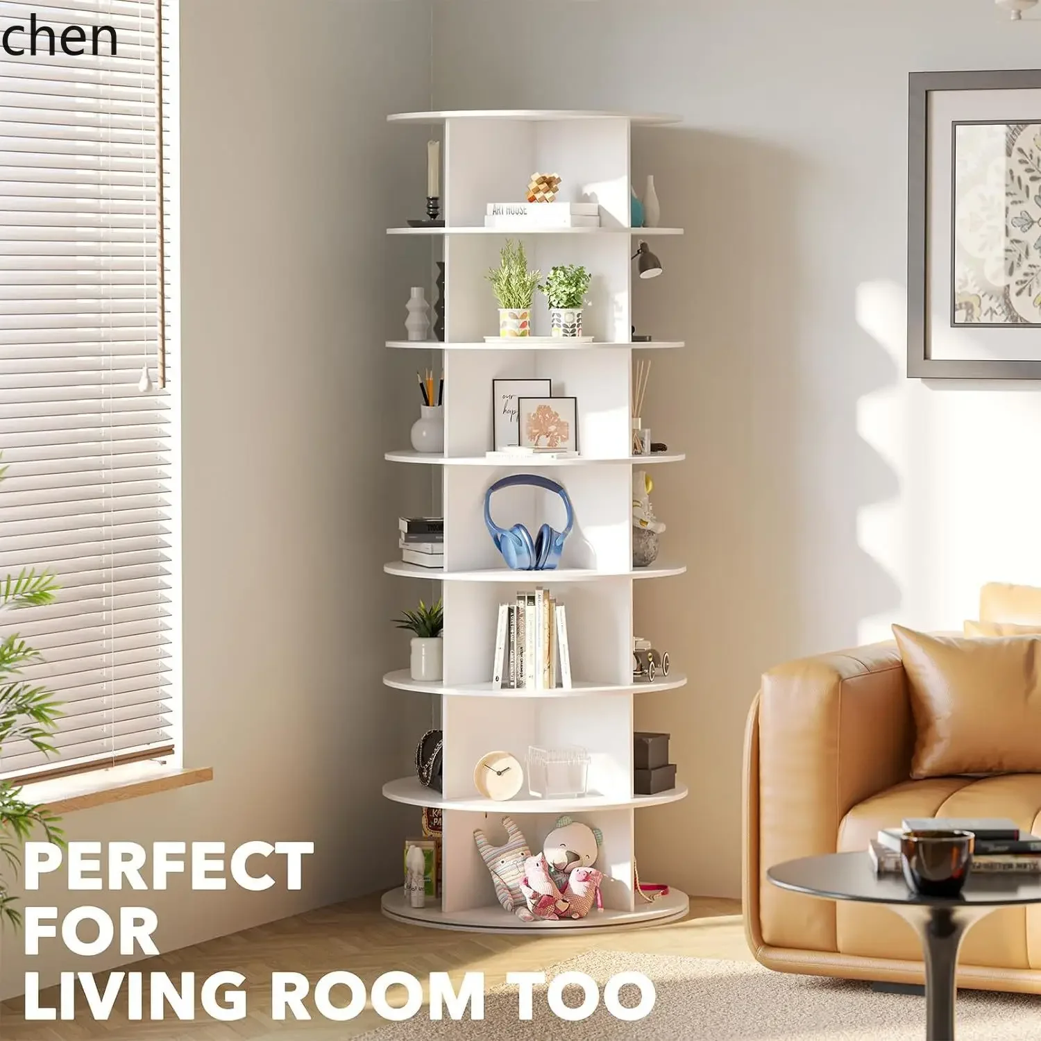 Rotating Shoe Rack 360 Degree Simple Multi-layer Large Capacity Shoe Storage Rack
