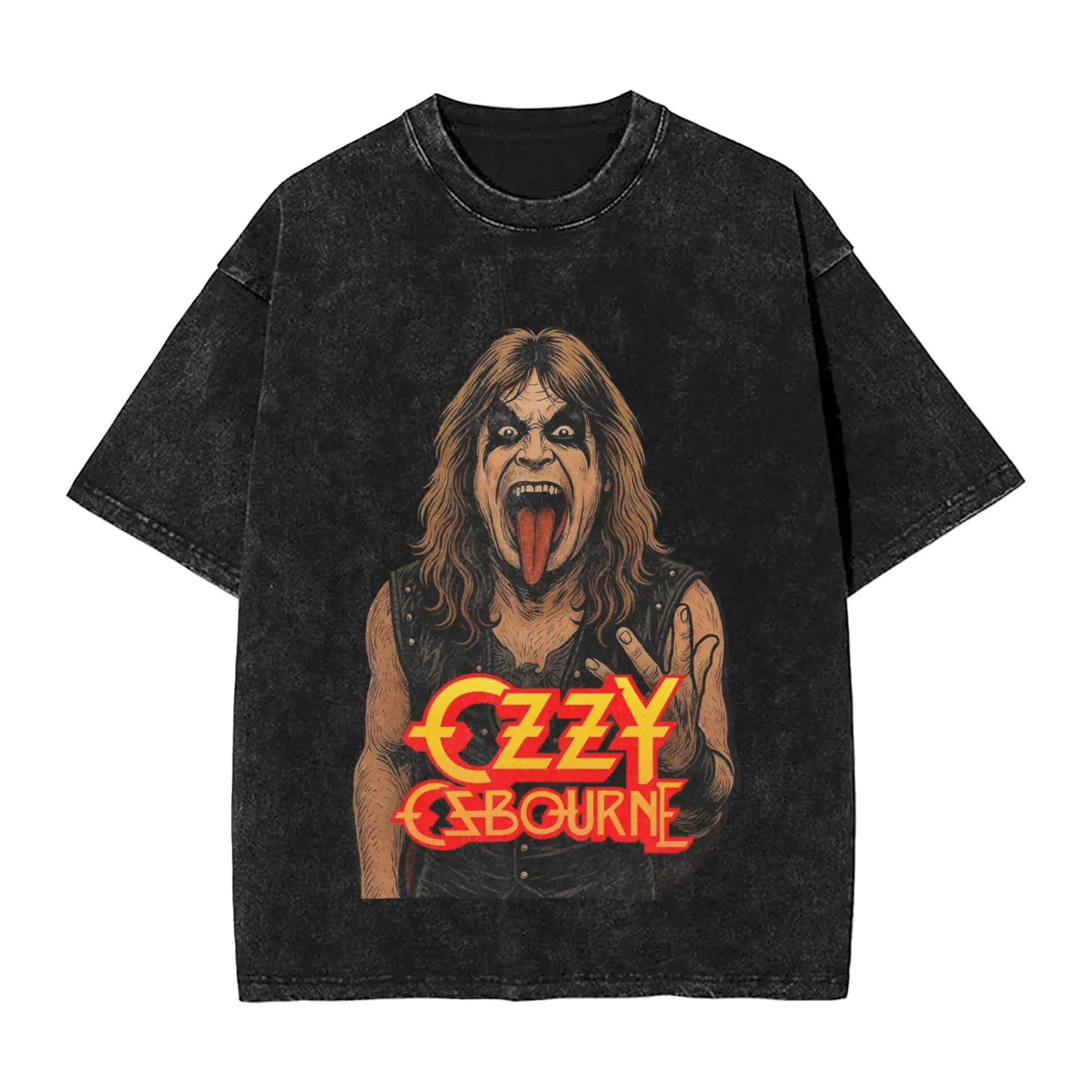 

Men Ozzy Osbourne T-Shirts Bold Rock Clothes Summer Y2K Funny Short Sleeves T-Shirt O Neck Hip Hop Casual Tee Shirt Hot Sale