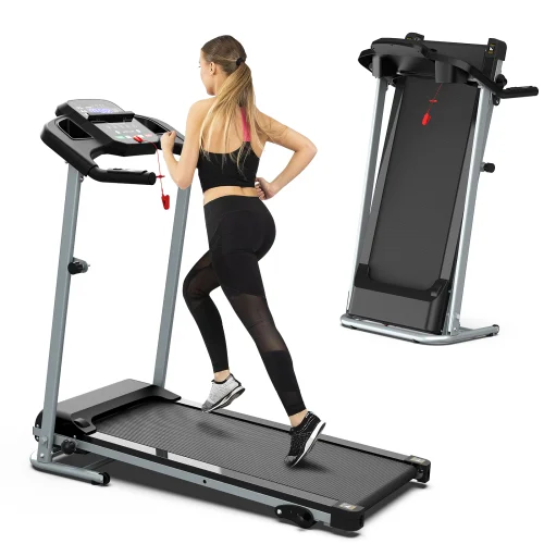 

Folding Mini Treadmill Home Running Machine Home Treadmill Intelligent Silent Folding Sports Indoor Small Mechanical Treadmill