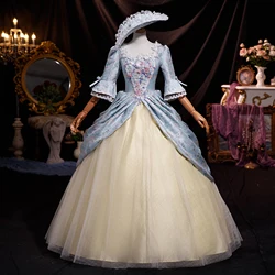Women Gothic Victorian Dress 18th Century Stage Performance Ball Gowns Peroid Costume