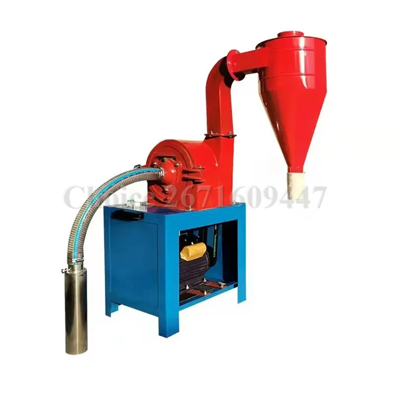 Self-Priming Rice Corn Maize Grain Herbs Cereal Animal Feed Grinder Crusher Flour Mill Crushing Machine