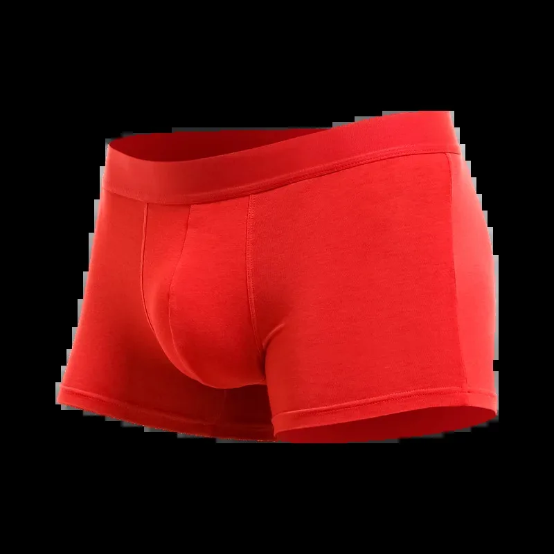 Men's underwear Men's boxers This man's gift is a pig red wedding thin boxers bottom shorts