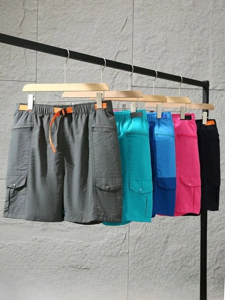 L-Series Outdoor Shorts UPF50 UV Protection Water-Resistant Breathable Self-Cooling Summer Workwear Nylon Fiber Standard Fit
