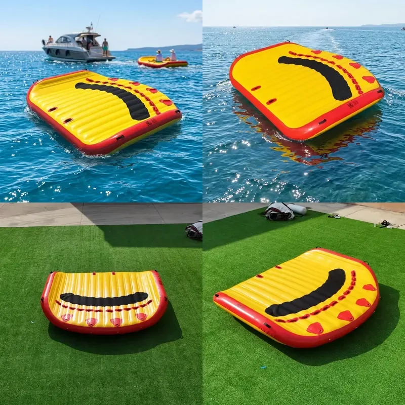 HLB PVC Inflatable Towable Tubes for Boating and Water Games-Resort & Commercial Use