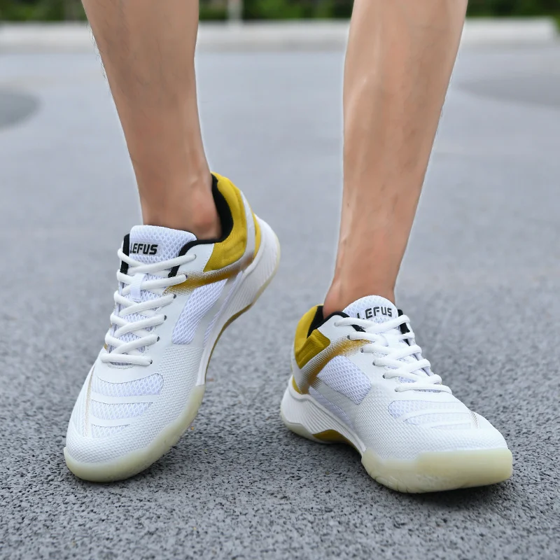 2025 Professional Badminton Shoes for Men Women Race Comfortbale Fashion Tennis Sneakers Plus Size 46 Sports Shoes Man Trainers