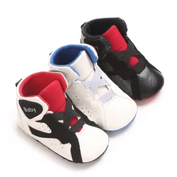 0-18M Baby Shoes Boys Girls Classic Canvas Casual Sneakers Newborn First Walker Toddler Soft Sole Non-Slip Walking Shoes