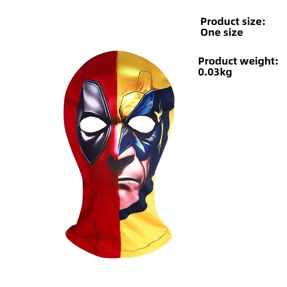 زي تنكري ضيق للجسم بتصميم ديدبول وولفرين، زي الهالوين، زي مسرحي نسائي، ملابس صينية تقليدية