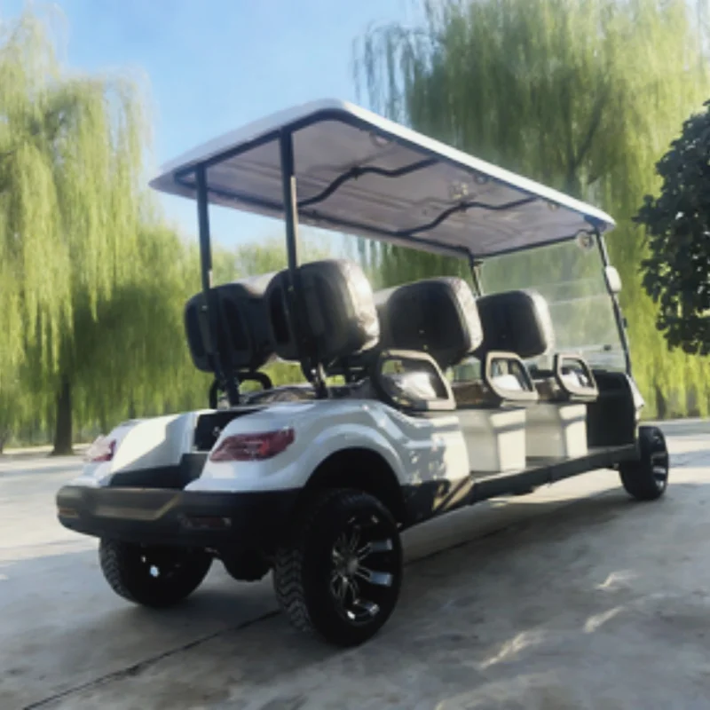 

Comfortable Scooter 6 Seater 72V Lithium Battery Golf Carts 4KW/5KW/7KW New Energy Electric Golf Cart With Folding Windshield