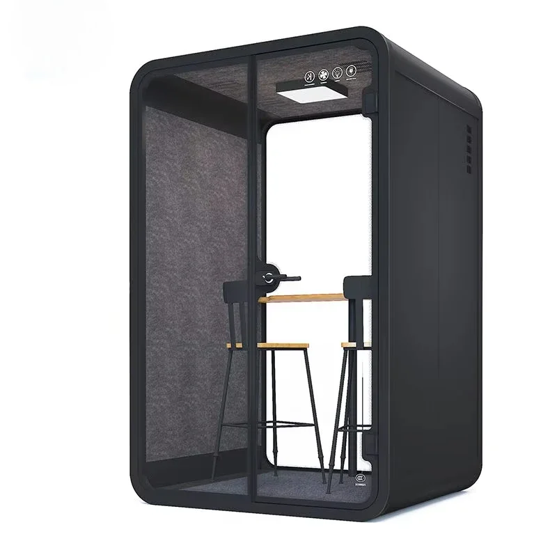 Contemporary Family Meeting Pod Office Acoustics Phone Booth Private Space Silent Office Pod Soundproofing