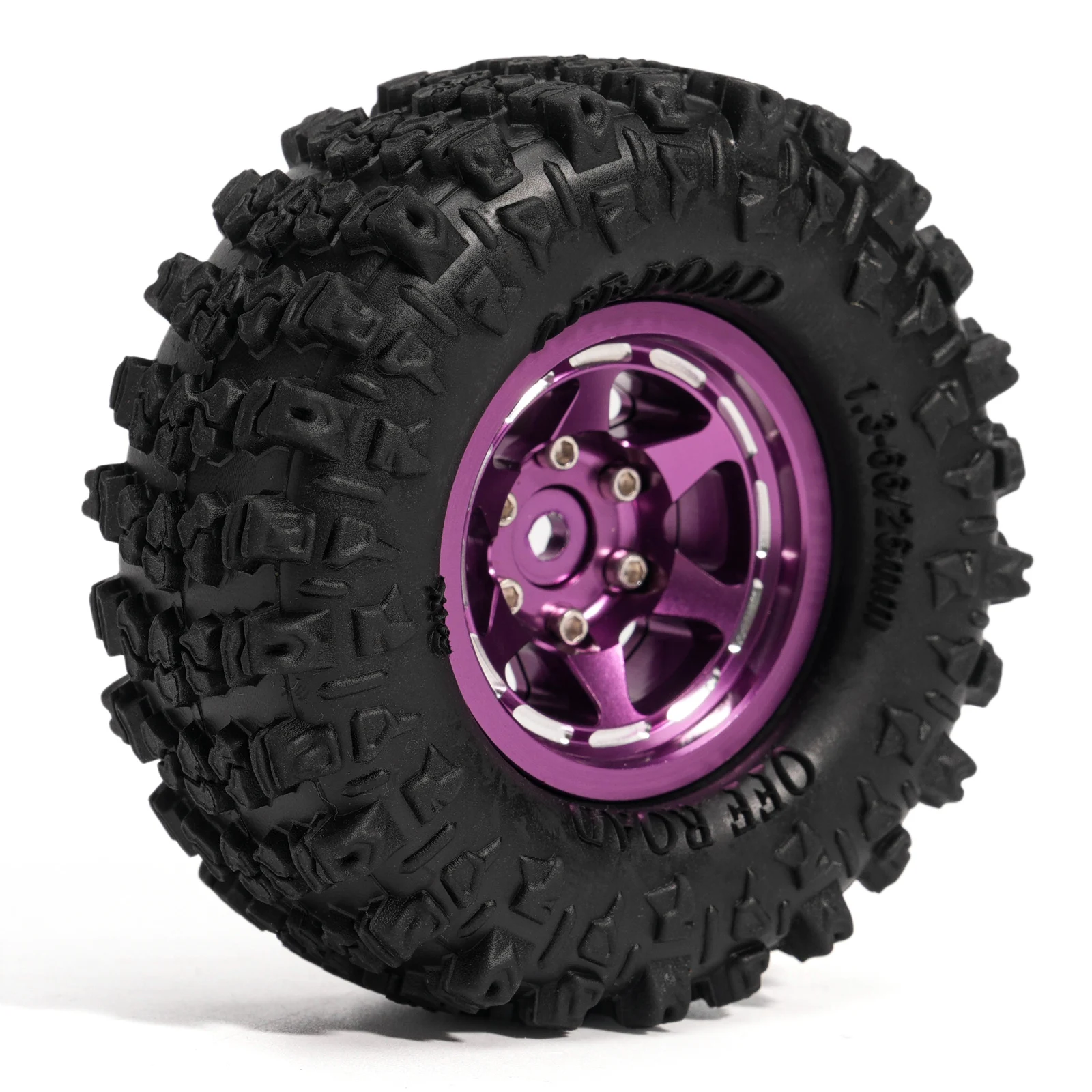 

DUSTAIL 1,3-дюймовые 4 шт. колесные шины 66x26 мм 1/18 1/24 Swamp Claw Muddy Ground Tires для обновления радиоуправляемого гусеничного автомобиля (WT130102)