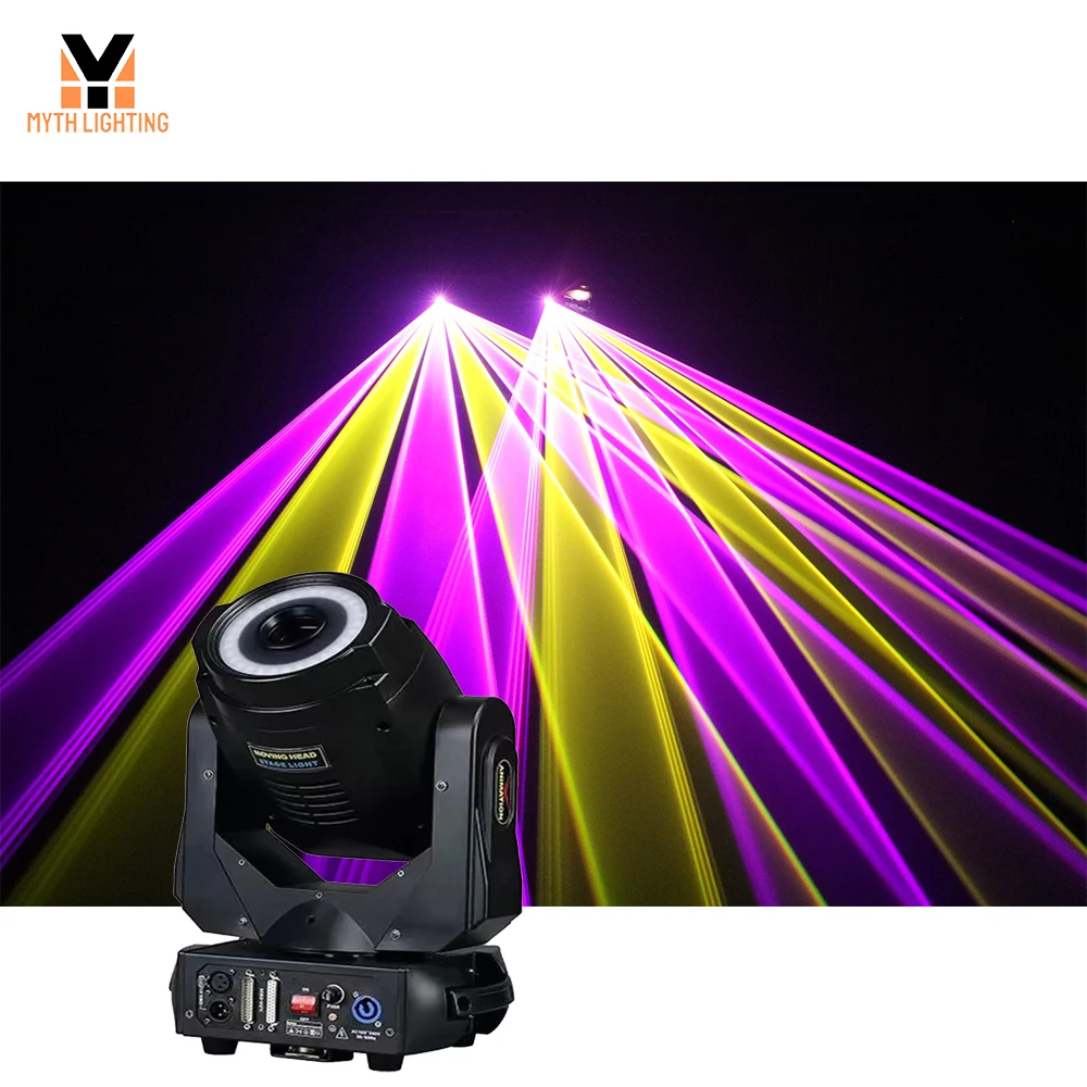 RGB moving head laser pattern DJ party stadium stage lighting 2W-4W laser show projection lamp