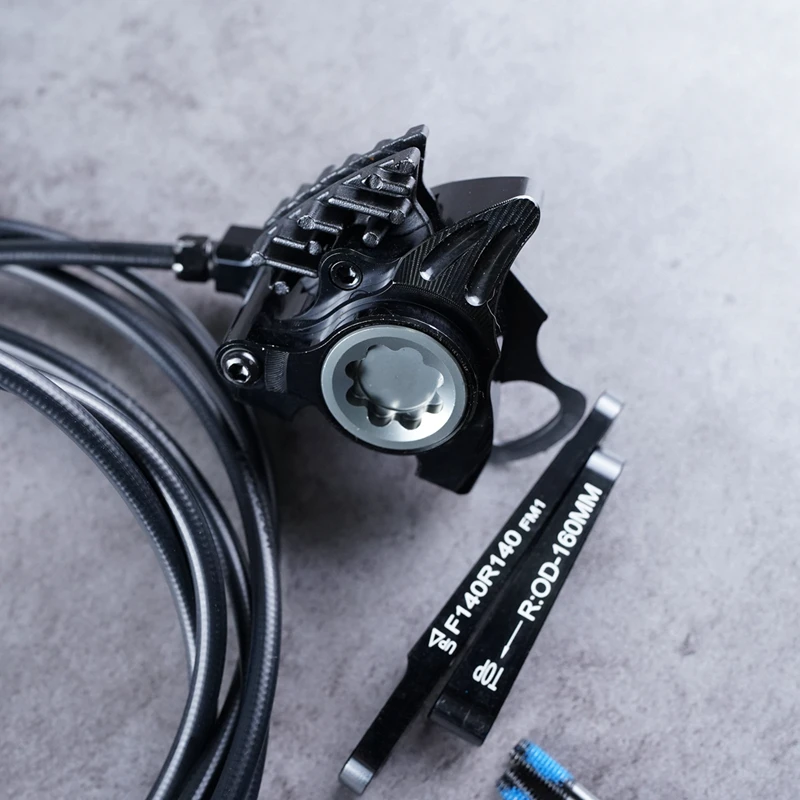 LTWOO GRT / GR9 القرص 1x11s / 1x12s الحصى القرص الهيدروليكي الفرامل مجموعة + ZRACE XG شقة جبل الفرامل الفرجار، ألياف الكربون #6