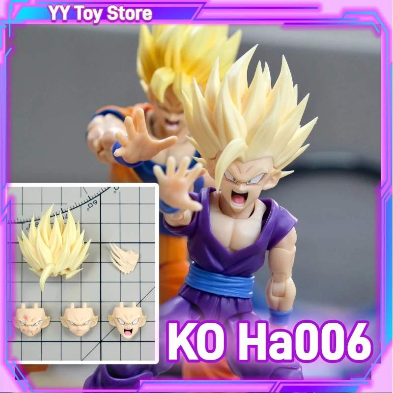nono KO HM&AIR ha006 Figura de Acción Coleccionable de Son Gohan de Dragon Ball Super SSJ2, Figura de Anime, Juguete, Regalo