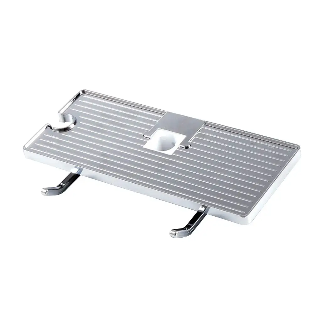 

Shower Shelf 24mm Diameter Bathroom Storage Rack No Drill Organiser Portable Soap Dish Holder Telescopic Design