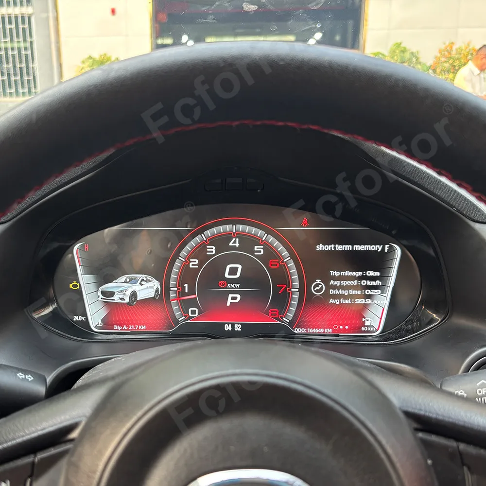 2026 Upgrade Dashboard For Mazda 3 LCD Instrument Panel 2014-2019 Digital Cluster Instrument Panel Speedometer Cockpit Screen