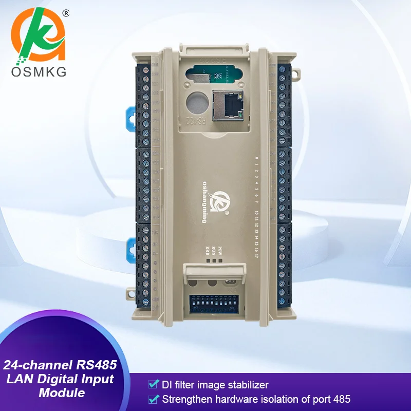 aoshangming-24-digital-input-module-24vdc-rs485-lan-modbus-rtu-tcp