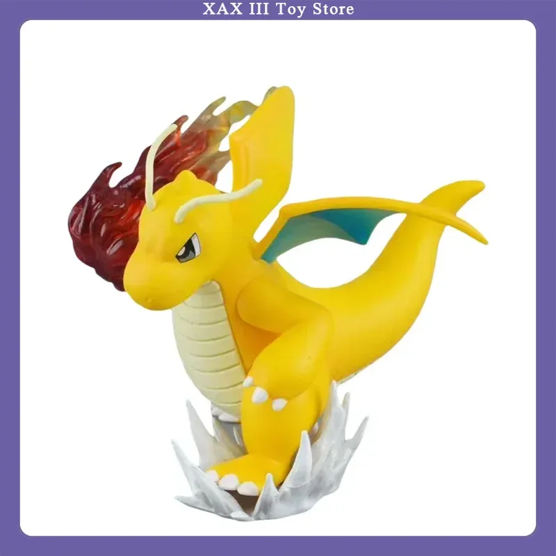 10cm 포켓몬 액션 피규어 파이어 펀치 드래곤라이트 GK 애니메이션 피규어 인기 장난감 모델 장식품 소년 애니메이션 인형 선물