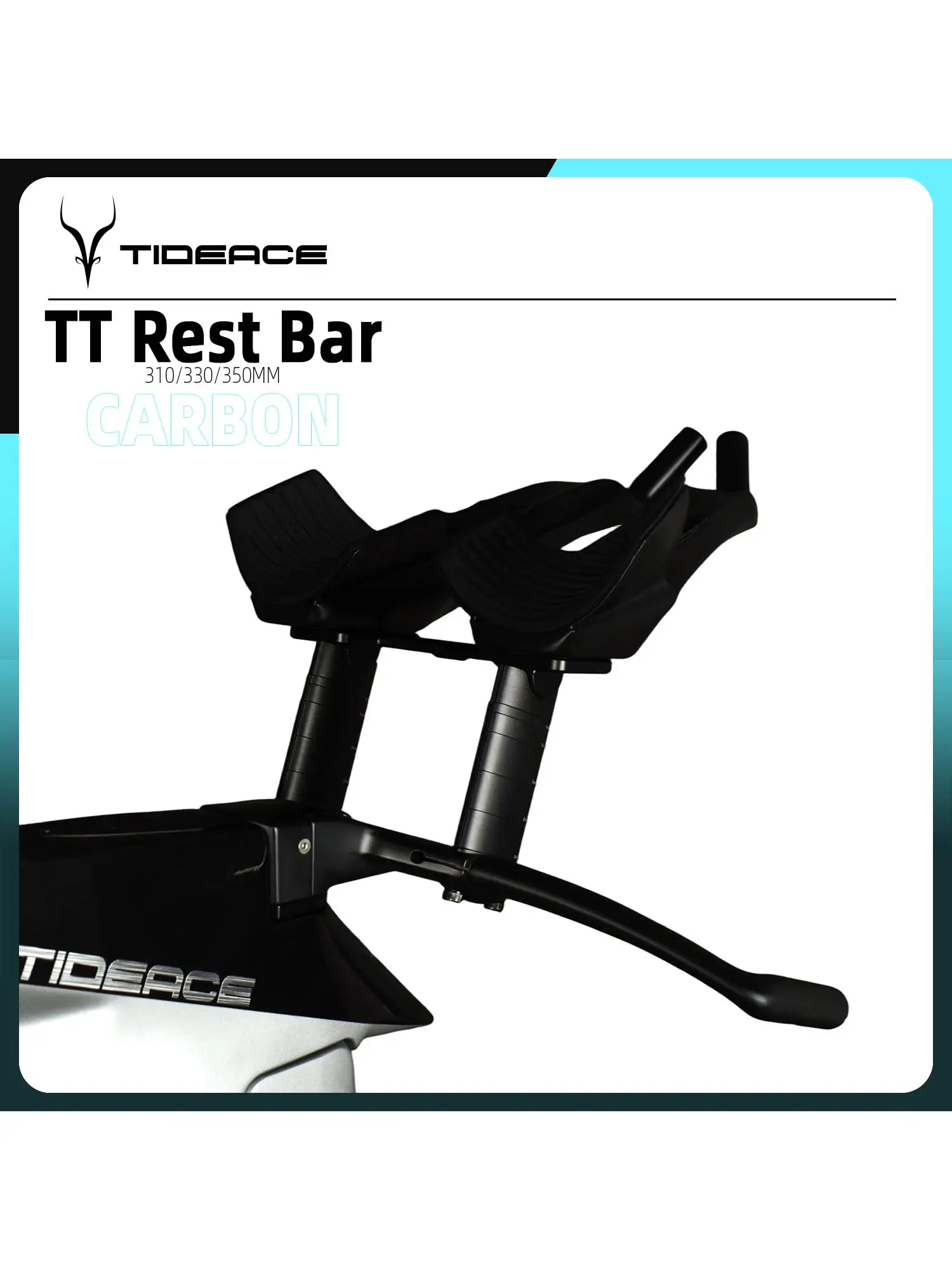 AliExpress NONE Carbon Fiber Triathlon Rest Handlebars Aero Bars Triathlon Bike Extension Lightweight TT Handlebar