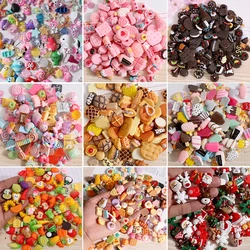 Fashion 25 PCS/Lot Mini Food For Barbie Children Game Miniature Dollhouse Foods 1:6 Doll Accessories Kids Toys Christmas Gifts