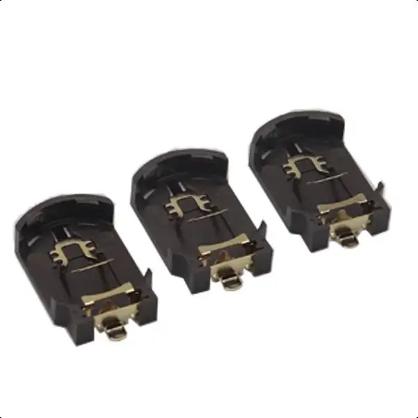 【30-5PCS】BS-8 CR2032 CR2025 Gold-Plated Button Battery Holder 2032 Battery Box Socket Case
