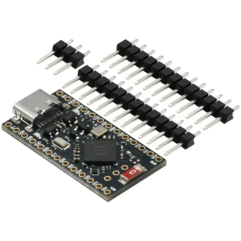 NRF52840 Development Board Supermini Compatible With Nice!Nano V2.0 Bluetooth Charging Management