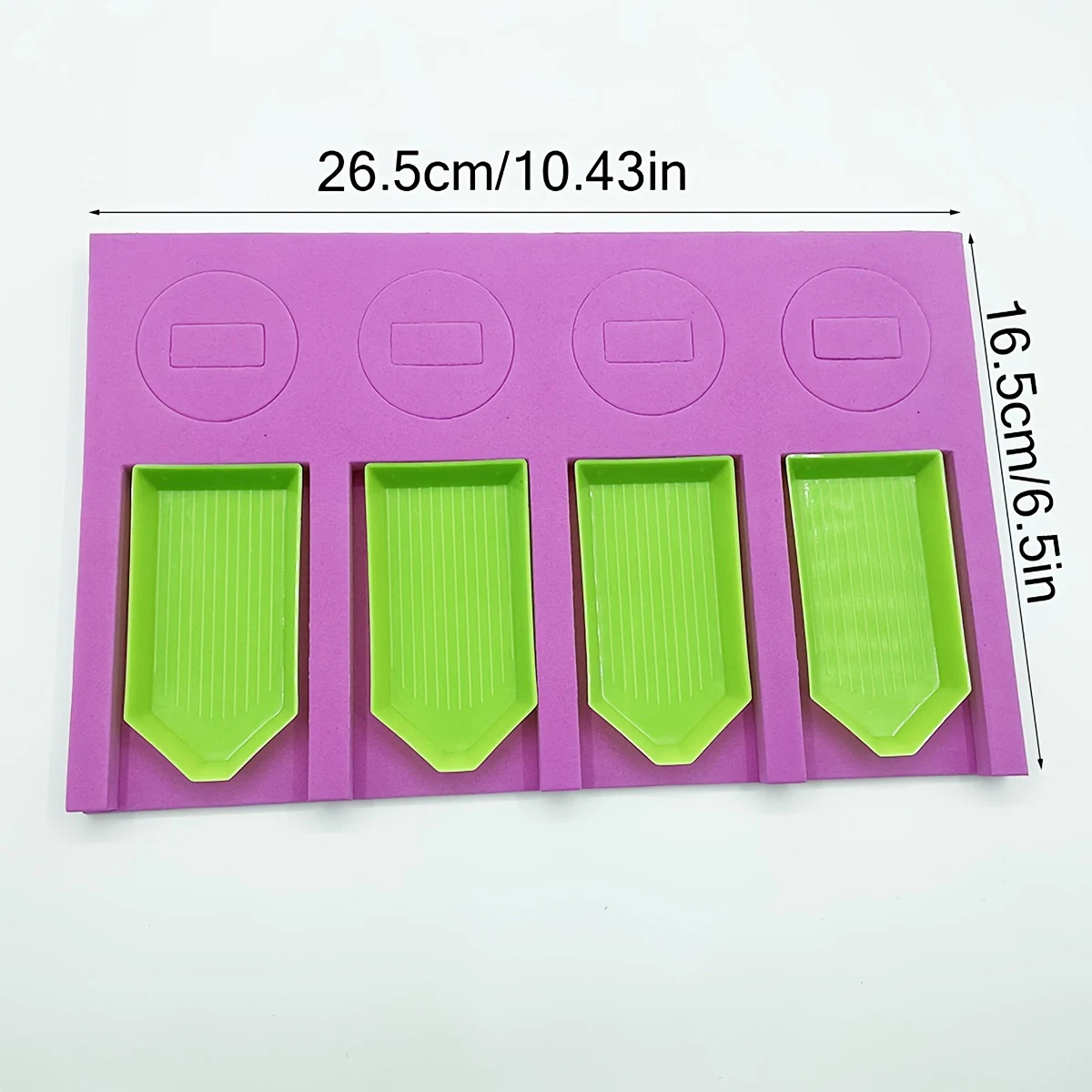 3pcs/set Foam Pink Diamond Painting Tool Moasic Accessories Diamond Art Tray Plate Organizer For Storage Boxes Containers
