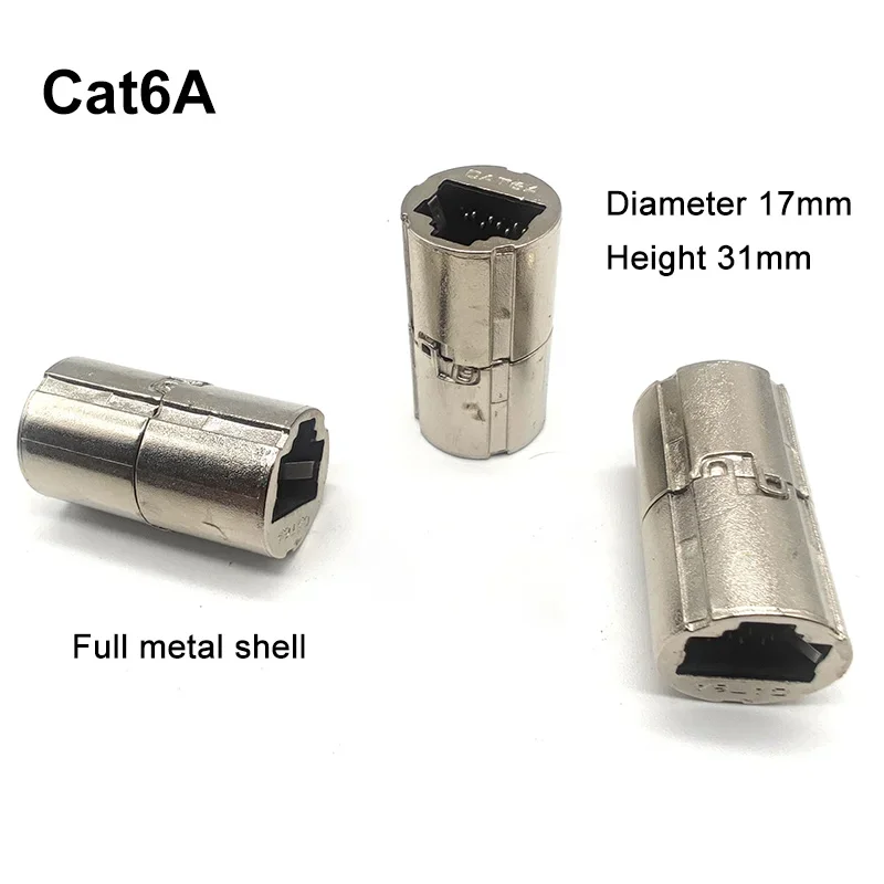 Waterproof CAT6A Network Cable Connector CAT5E Data Signal Female Base Joint  rj45 Mounted Terminal IP67 M20 RJ45 Panel Socket