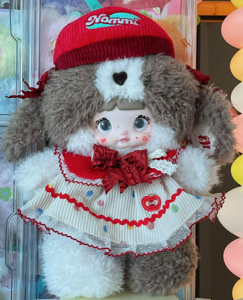 Nommi 400% edición limitada toma una morder de una caja ciega de manzana 40cm modelo Kawaii muñeco de peluche decoración habitación coleccionar adornos juguetes regalos