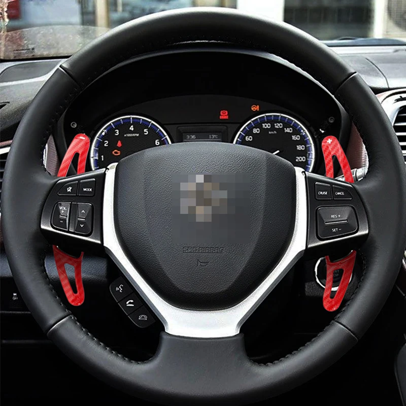 عجلة توجيه سيارة التحول مجداف لسوزوكي فيتارا SX4 S-Cross Swift Sport 2012-2023 Escudo Ciaz Alivio DSG شيفتر تمديد #6