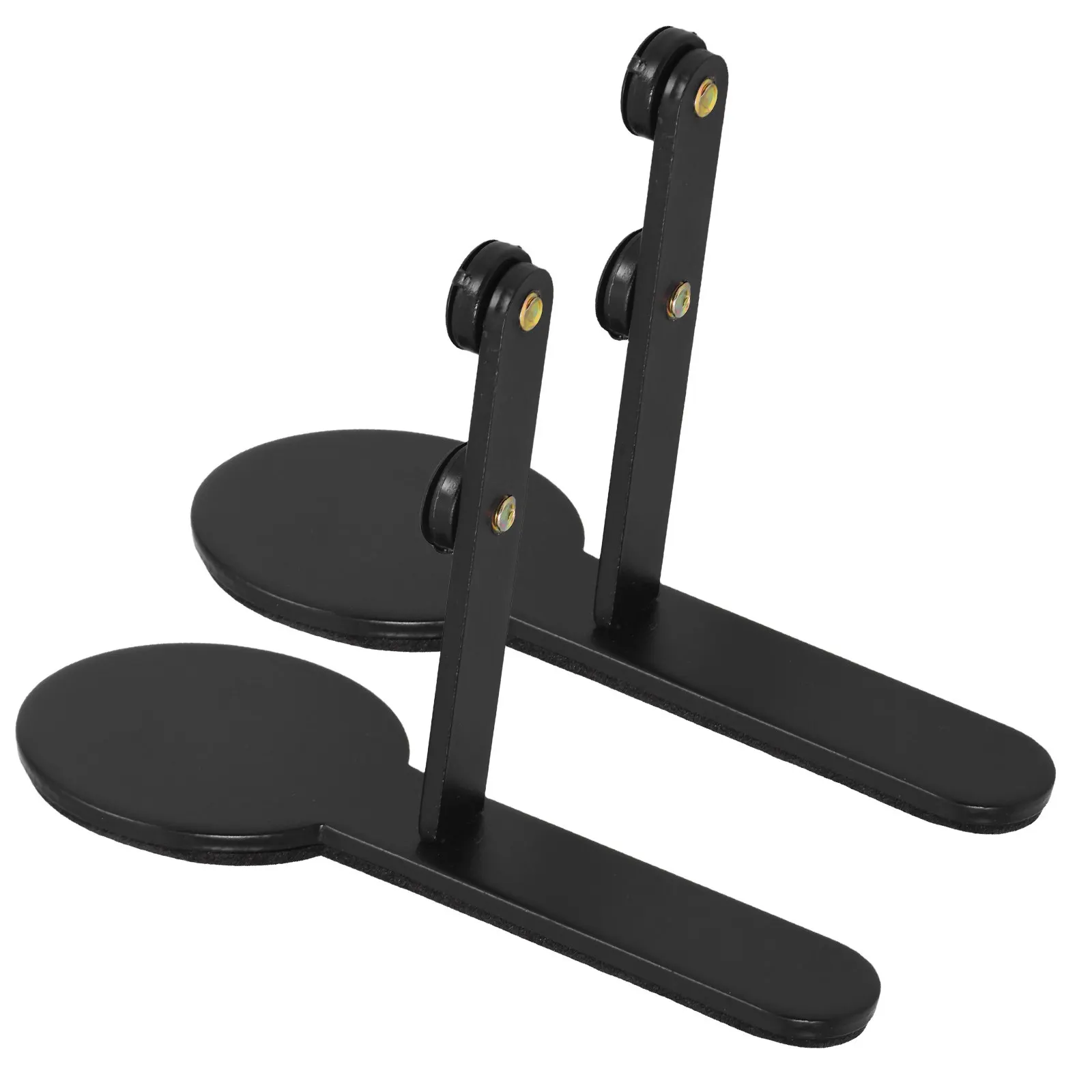 1Pairs Pegboard Bracket Kit Metal Desk Mounting Holder for Tabletop Display Standing Pegboard Setup Home Office School