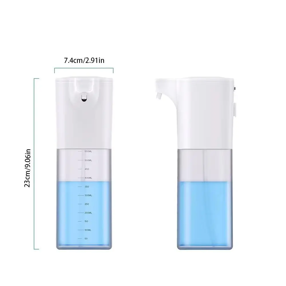 赤外線センサー自動ソープディスペンサー発泡ディスペンサー 550 ミリリットル容量タッチレスソープディスペンサー非接触デザイン