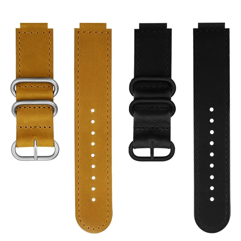 18mm pasek ze skóry bydlęcej do Casio mały kwadratowy pasek AE1200 AE1300 1400 1500 F-108/W-218 A158/A168 vintage skórzana bransoletka z paskiem