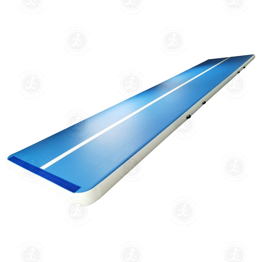 10M Goedkope Air Track Mat Gymnastiek Home Mat Air Track Opblaasbare Gymnastiek Mat
