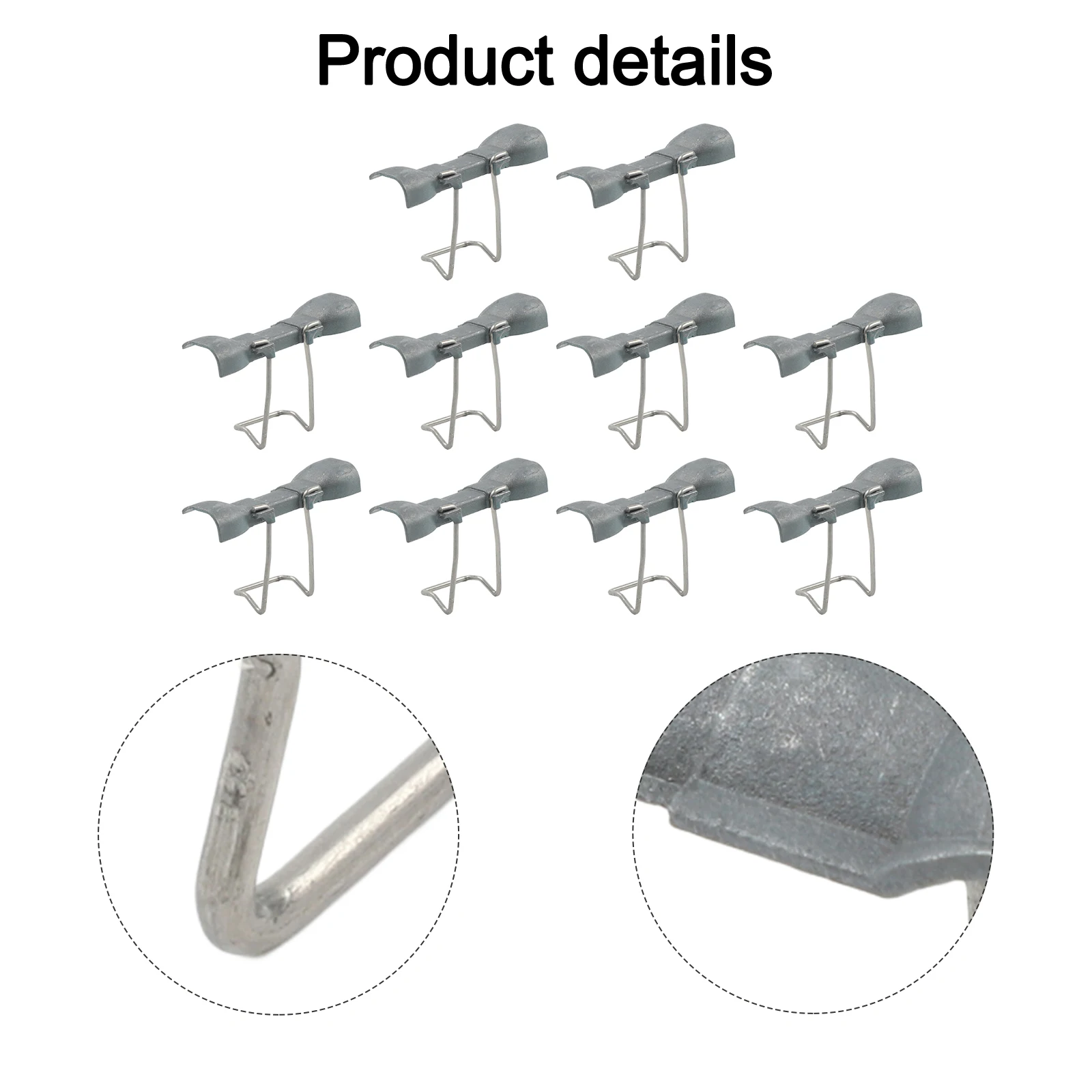 Efficient Solar Panel Water Drain Clip, Suitable for Different Frame Thicknesses, Enhances Power Generation, Set of 10