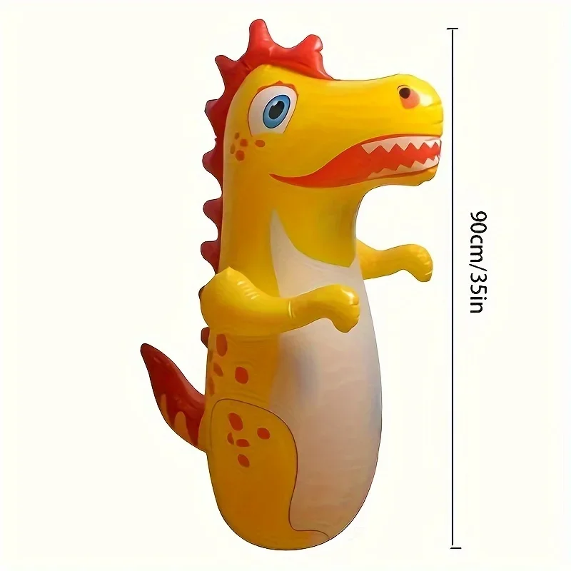 Tumbler Inflatable Toys Safe and Durable PVC, Indoor and Outdoor Sports Toys, Animal Dinosaur Cartoon Style Holiday Gifts