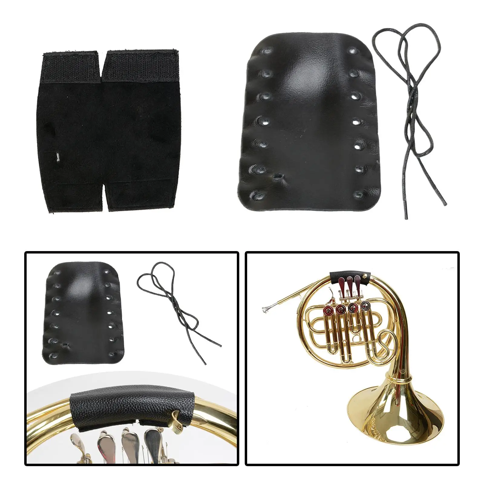 Противоскользящая защита для рук с валторны, высокое качество ручной работы, музыкальная защитная одежда