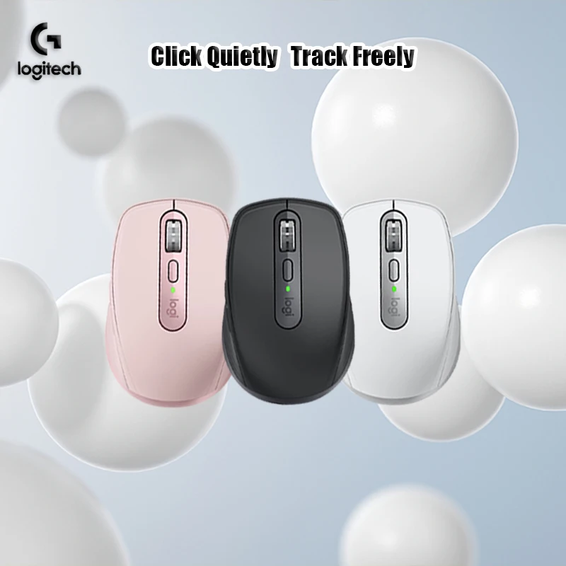 

Logitech MX Anywhere 3S Dual-Mode Mouse, 70-Day Battery Life, Quiet Click, Compatible with Desktop, Laptop, and Tablet