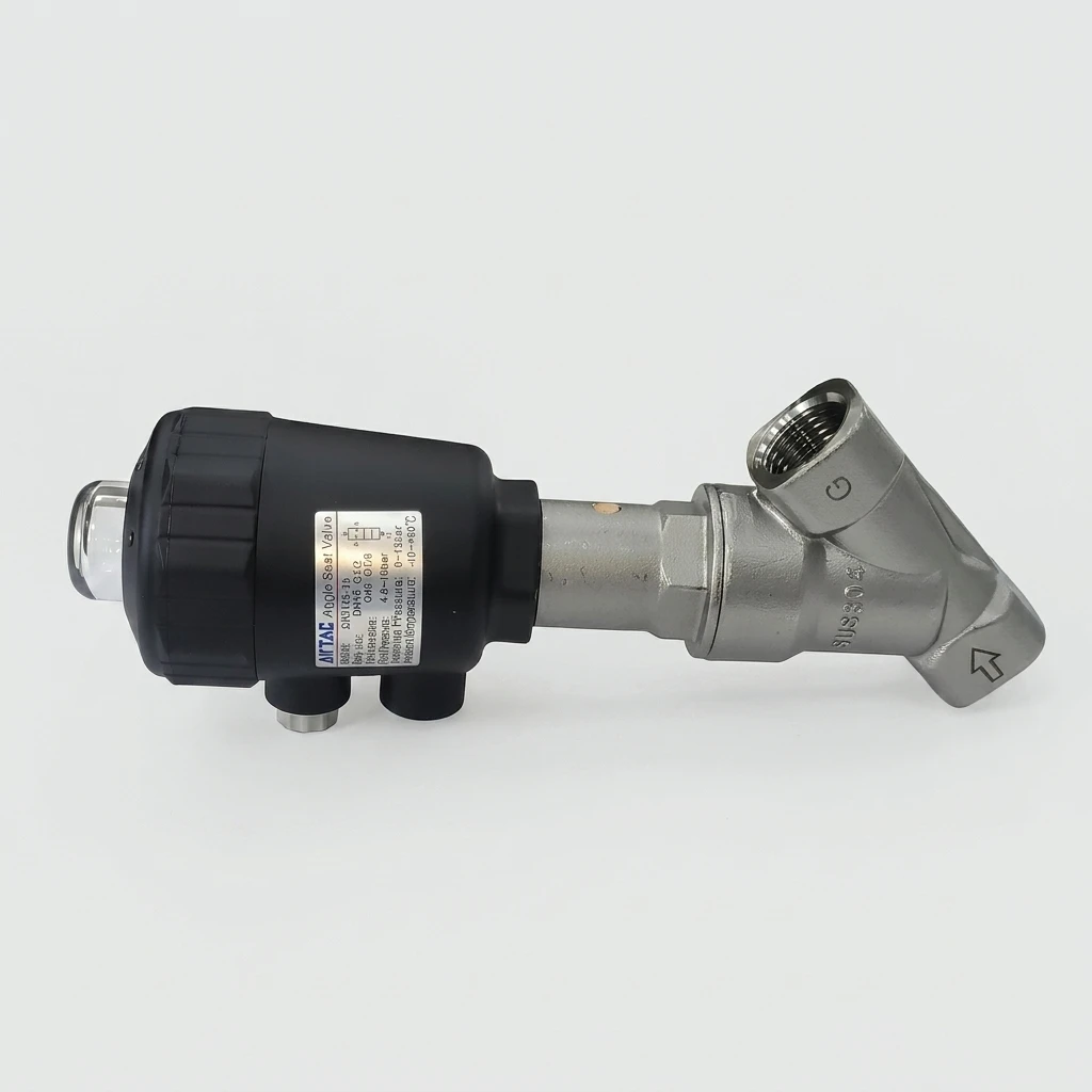 High Quality 2JW15015Q40 Air-Actuated Angle Seat Valve for KDT Nesting Machining Center Woodworking machinery parts