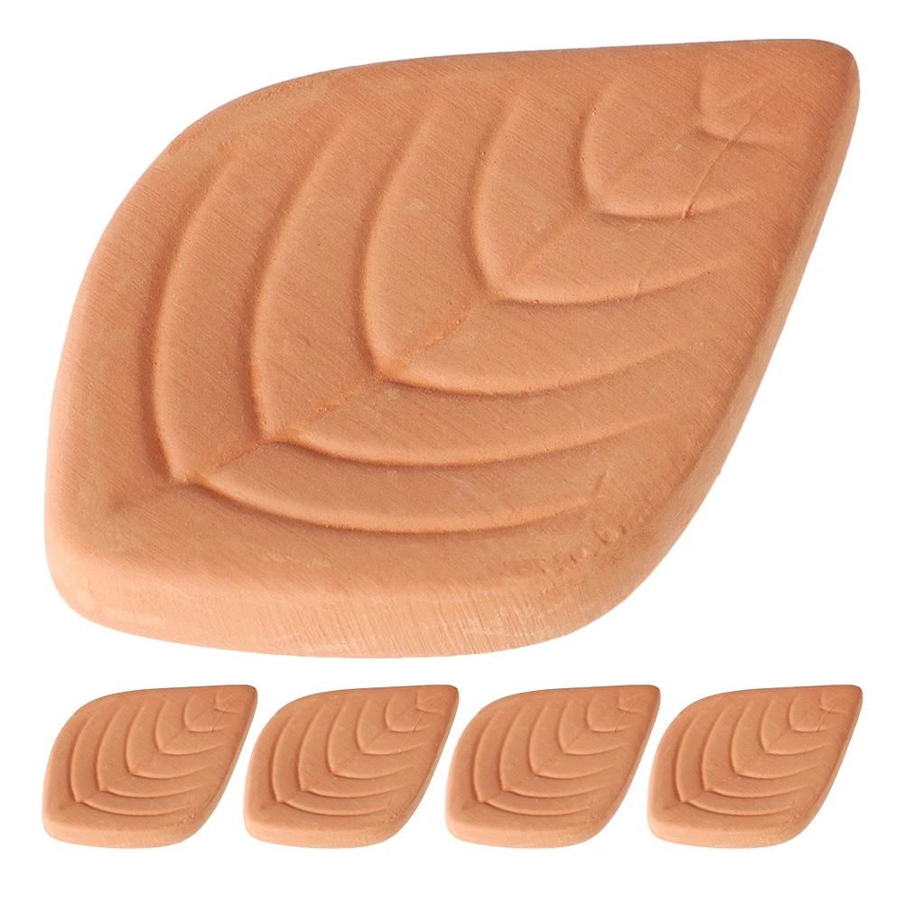 

5 Pcs Brown Sugar Softener Reusable Clay Disc Terracotta Saver Container Keeper Food Storage Moisture Fresh Soft
