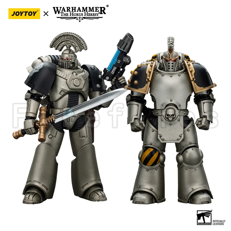 

[Pre-Order]1/18 JOYTOY Action Figure Horus Iron Warriors MKVI Tactical Sergeant and Command Squad Chosen with Legion Standard