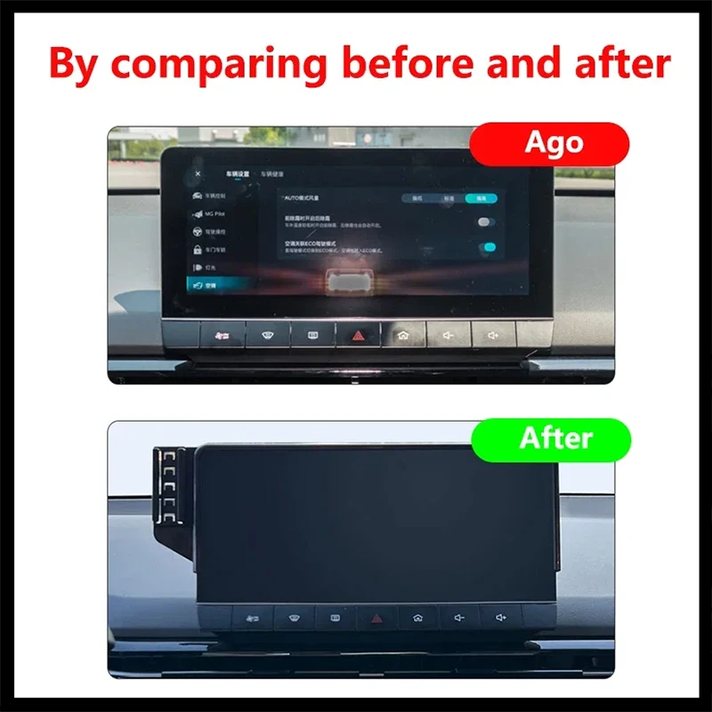 Car Mobile Phone Holder for MG4 EV MG 4 MuLan EH32 2022~2024 360° Rotating Car Mount GPS Bracket Navigation Stand Accessories