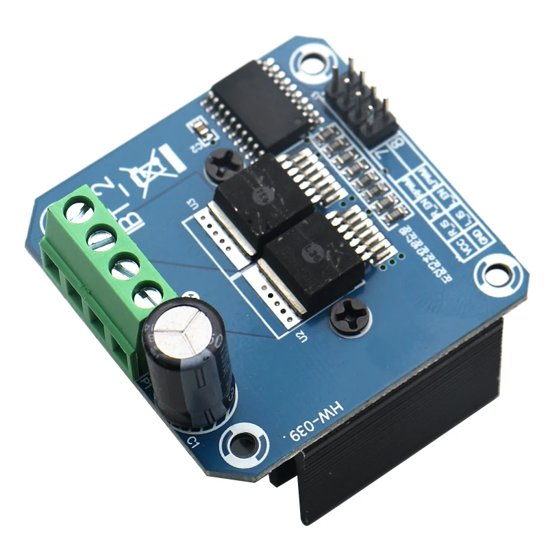 High-power รถอัจฉริยะมอเตอร์ไดรฟ์โมดูล BTS7960 43A current จํากัดควบคุม Semiconductor เครื่องทําความเย็น DRIVER