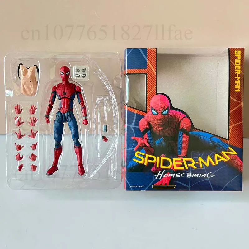 Spiderman Figure Super Hero Spider Man Homecoming Action Figure Model Toys Joint Movable Doll Creative Christmas Present Decor