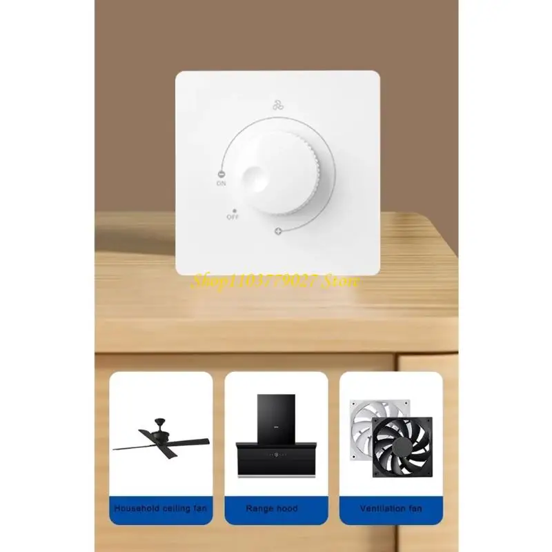 C4DF البلاستيك 86 أنماط الجدار باهتة مفاتيح ملحق لمروحة السقف 220 فولت وحدات تحكم السرعة 10A تصنيف الاستخدام اليومي غير الرسمي #1