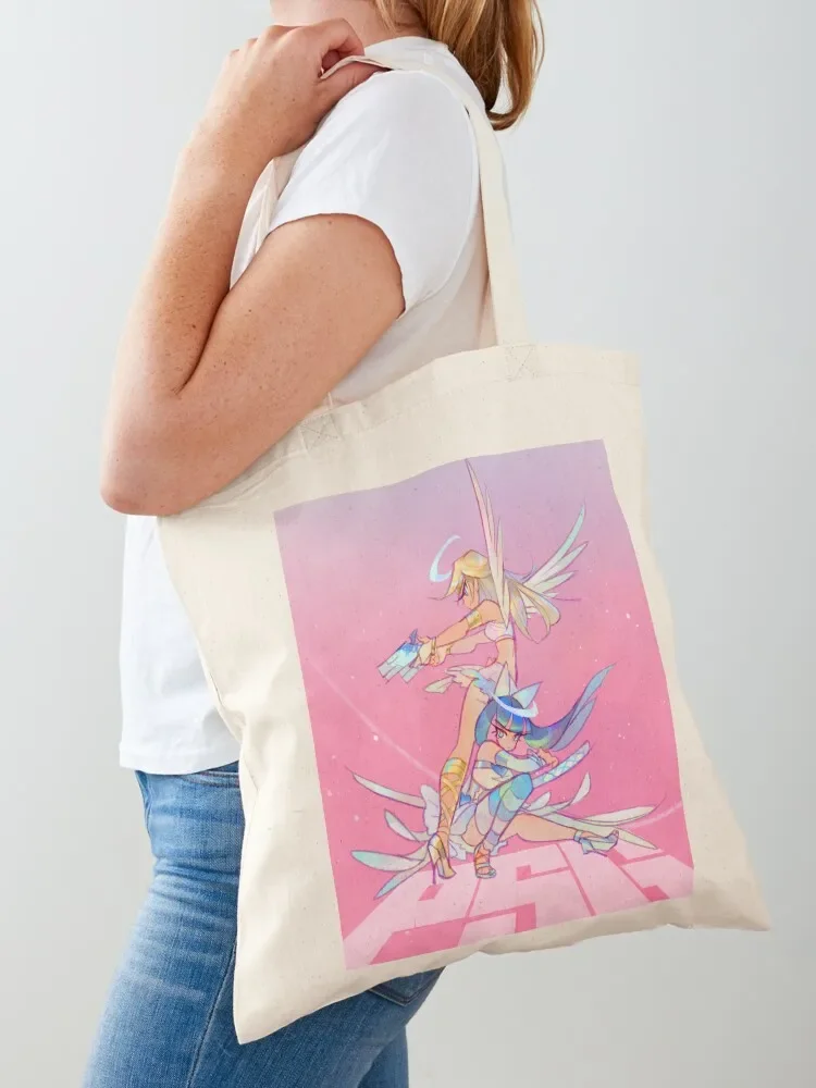 Panty and Stocking with Garterbelt: Panty and Stocking!! Tote Bag shopper bag women Women bags Shopper bag