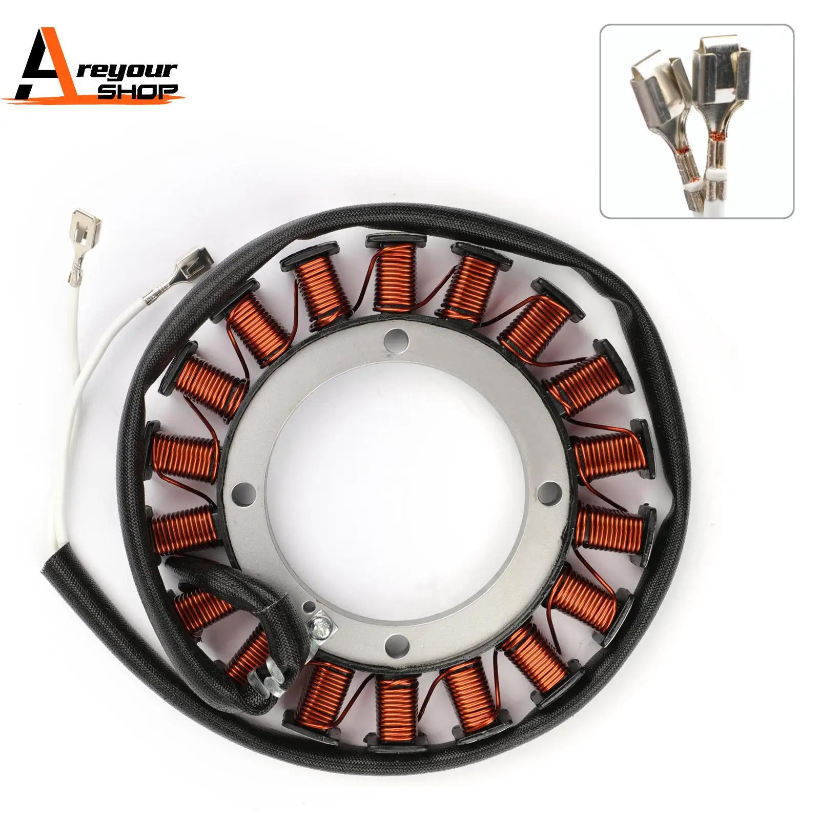 Alternador Areyourshop 15/20 Amp Stator Compatível com Kohler 54-755-09-S 237878-S 41 085 07 01 11