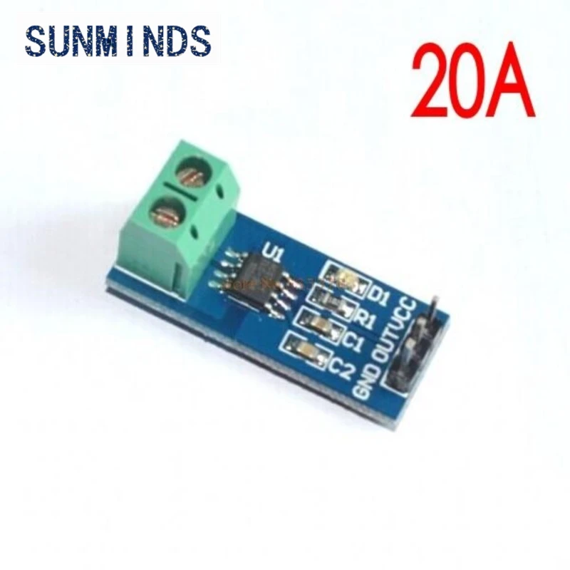 1pcs NEW 20A Hall Current Sensor Module ACS712 model 20A deal in all kind of electrocnic components