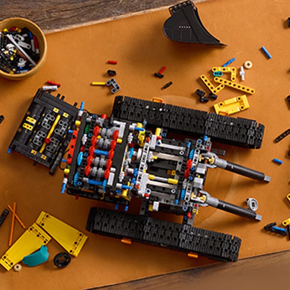 2025 nieuwe technologie 2359 stks mechanische groep techniek graafmachine model bouwstenen jongen puzzel montage speelgoed verjaardagscadeau