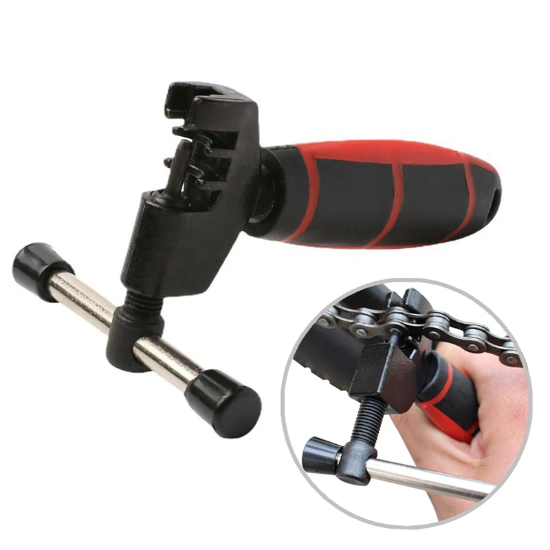 New Bike Chain Link Remover Mountain Bike Chain Breaker Splitter Portable Steel Dechainer Bicycle Repair Tool