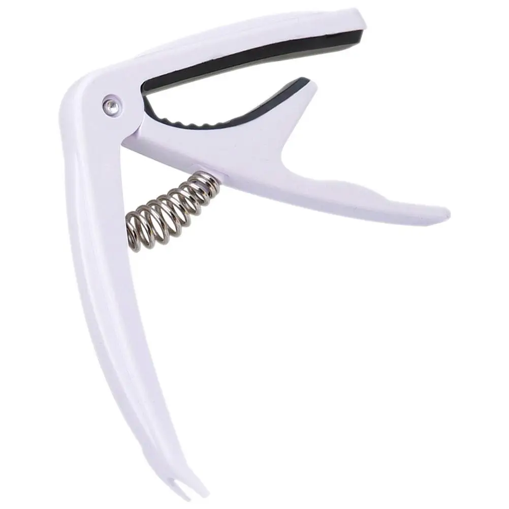 

Guitar Capo Acoustic Clip Neck Frets Universal Tuner Ukulele Adjustable Tension Smooth Clamping Decor Accessories Set